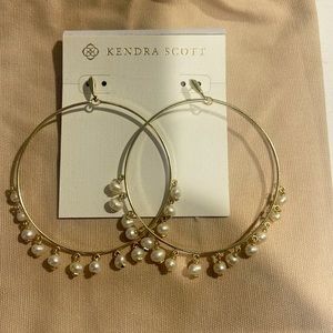 Kendra Scott Hilty Gold Hoop Earrings